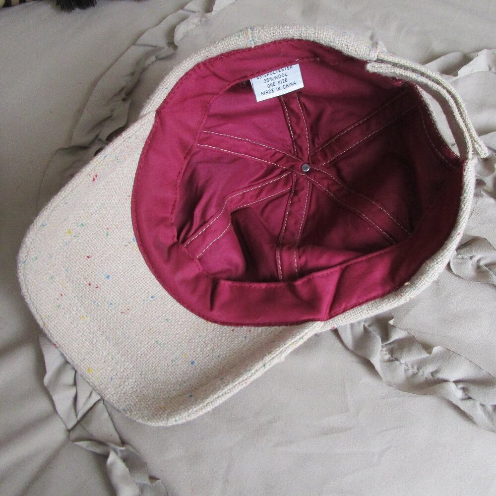 tweed ball cap - Picture 5 of 8